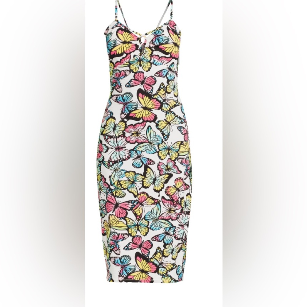 No Boundaries Juniors Midi Dress